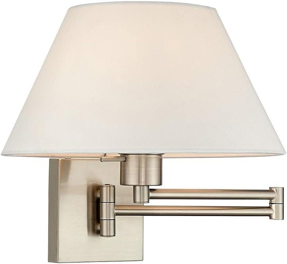 Livex Lighting 1 - Light Wall Light in  Brushed Nickel