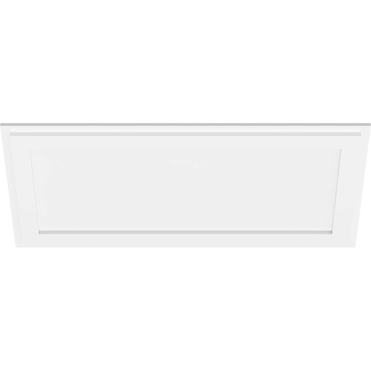Ekena Millwork 24"W x 16"H x 7"ID x 7 1/2"C x 1"P Zoe Architectural Grade PVC Contemporary Ceiling Medallion CMP36X18RE