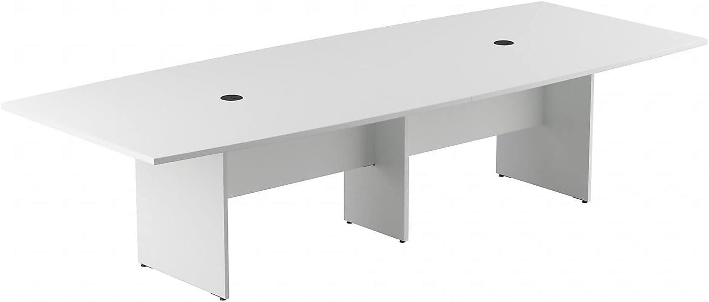 BBF 119'' Boat Shaped Conference Table