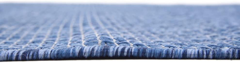 Unique Loom Outdoor Solid Solid Woven Area Rug