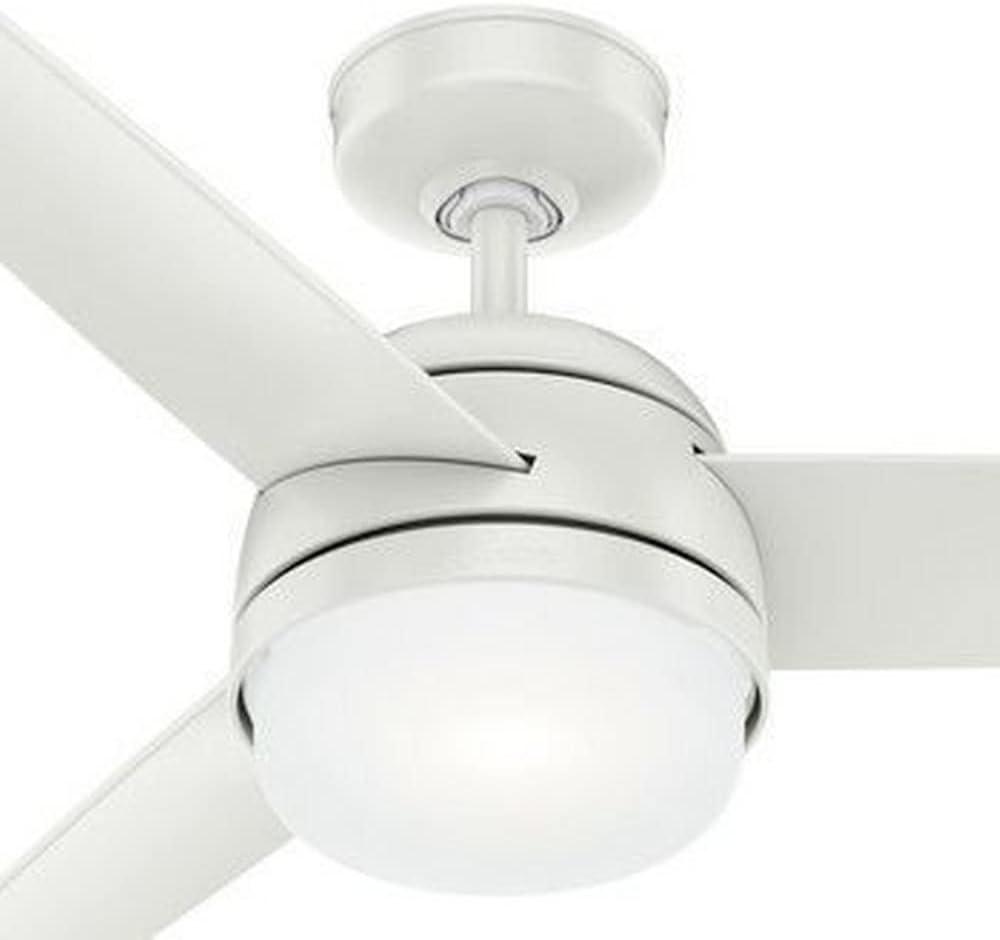 48" Midtown 3 - Blade Standard Ceiling Fan with Remote Control and Light Kit Included