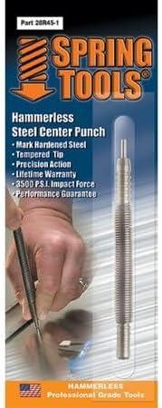 Spring Tools 28R45-1 High Speed Steel Center Punch