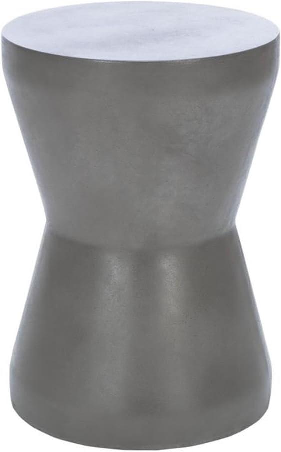 Torre Accent Stool - Indoor/Outdoor - VNN1001 - Gray - Safavieh