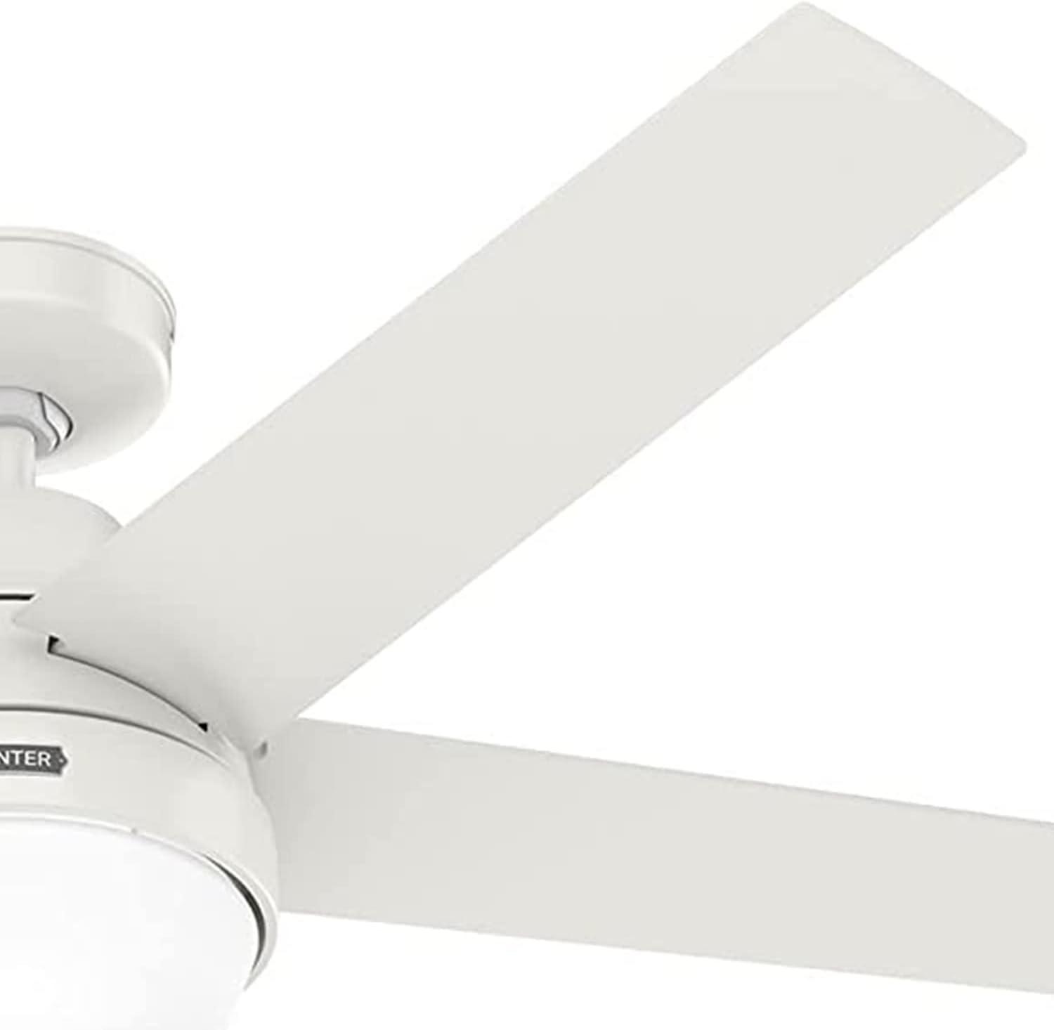 52" Aerodyne 5 - Blade Smart Standard Ceiling Fan with Lights and Remote