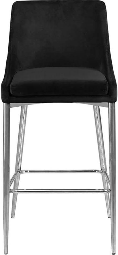 Ellenberger Upholstered Counter Stool with Metal Frame
