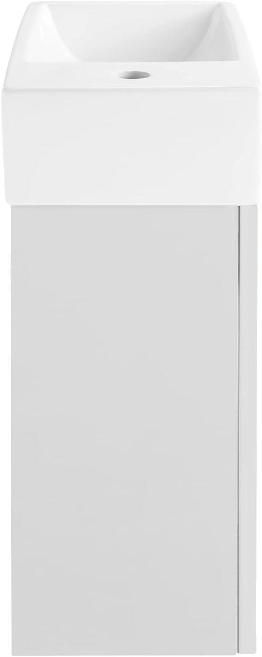 Colmer 18" Wall-Mounted Bathroom Vanity