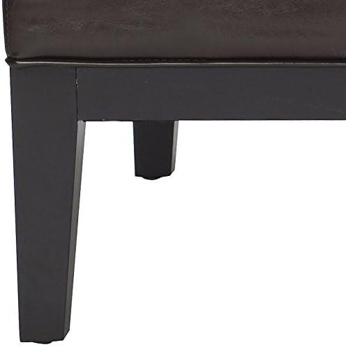 Fulton Rectangular Cocktail Ottoman  - Safavieh