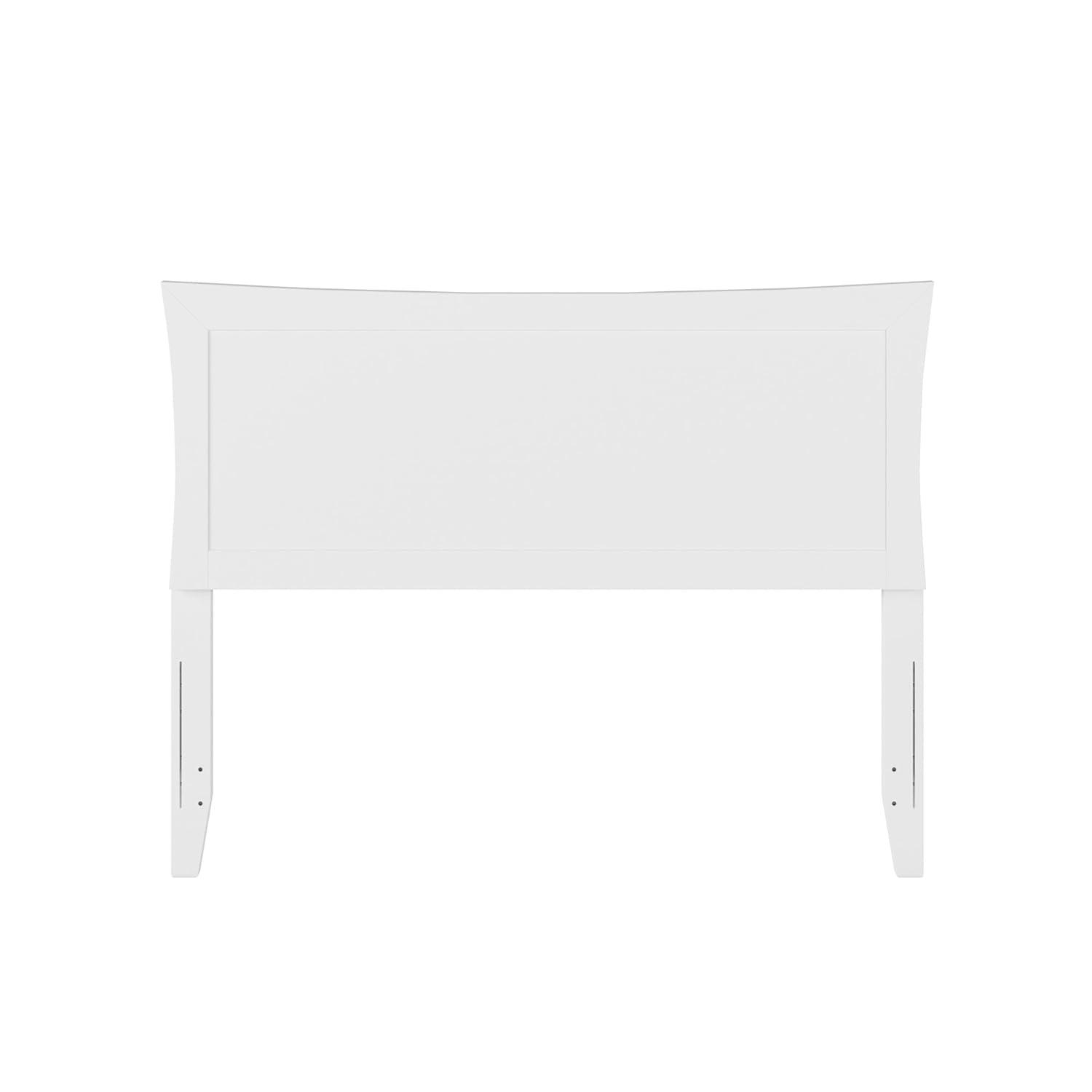 AFI Furnishings Metro Full Headboard with Turbo Charger in White