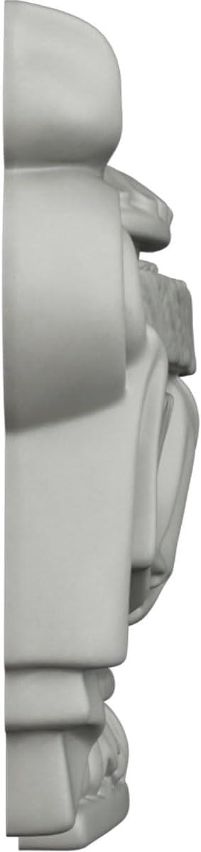 Ekena Millwork 11 3/8"W x 6 1/2"H x 1 1/2"P Salem Urn Center Onlay