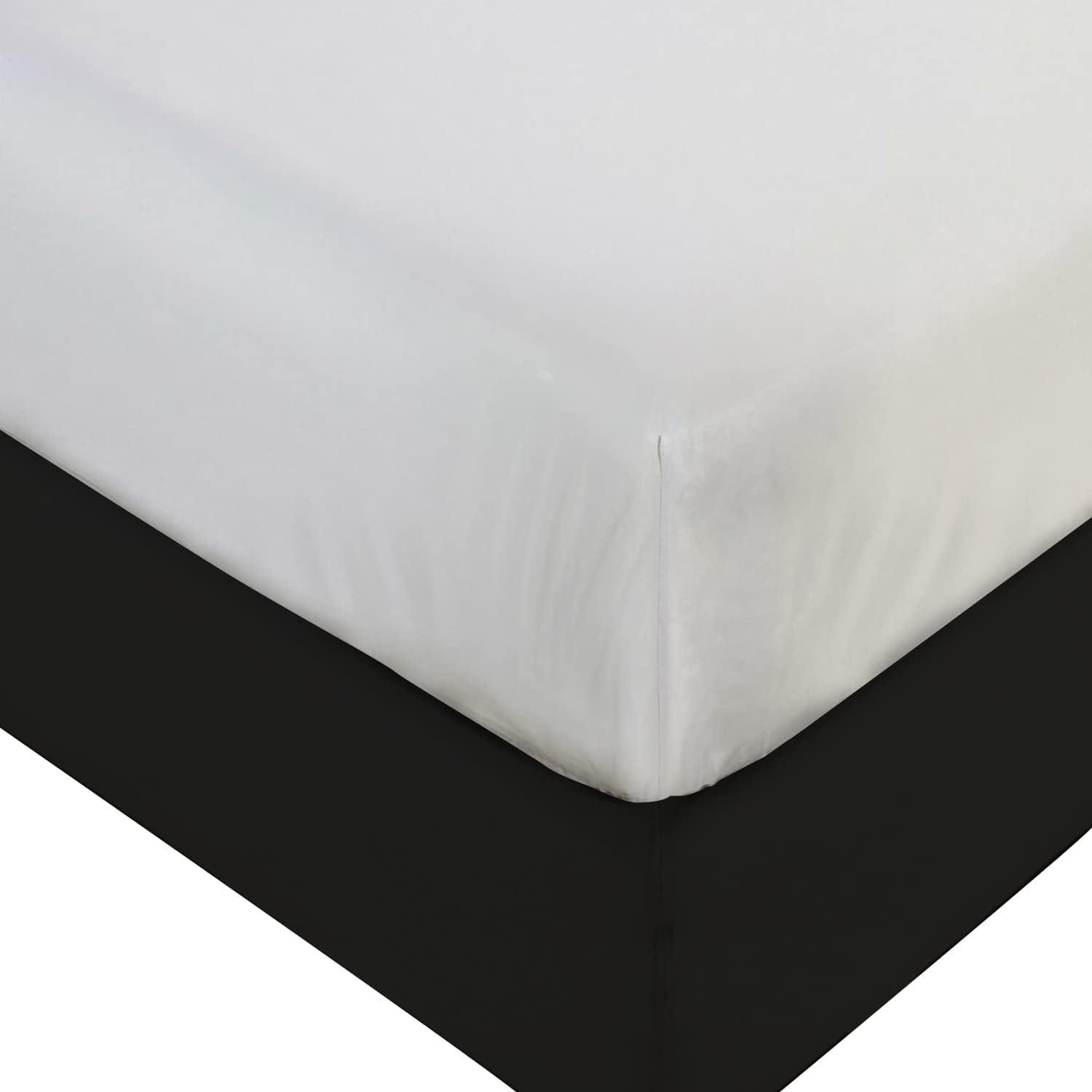 Shopbedding Plastic Mattress Protector Fitted Full, Waterproof Vinyl Mattress Cover, Heavy Duty Mattress Breathable