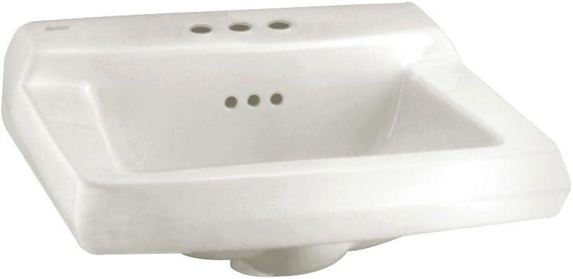 American Standard Comrade 18.25'' Ceramic Rectangular Bathroom Sink with Overflow