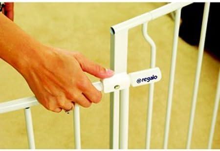 Regalo Extra Wide Easy Open Metal Walk Through Baby Gate