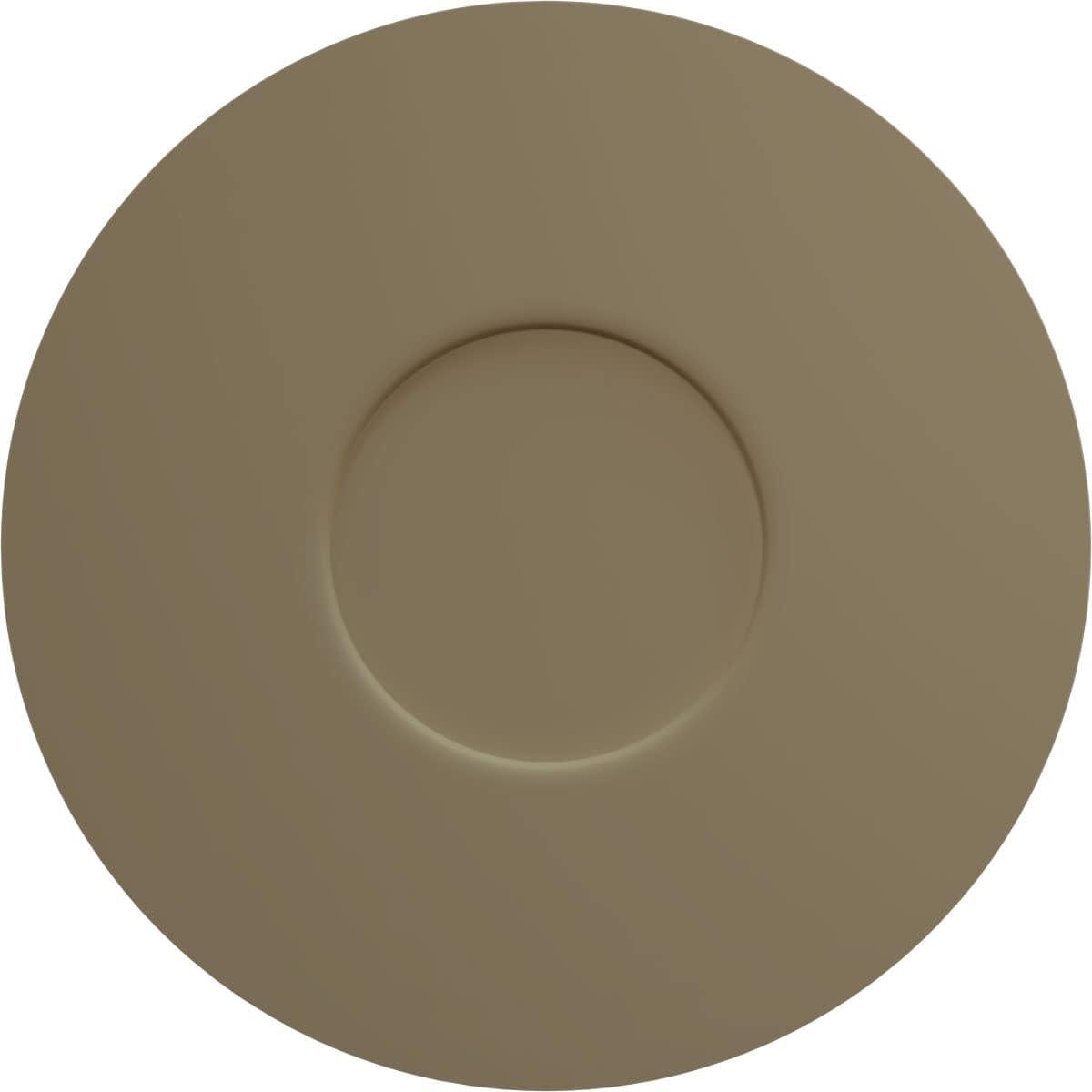 Palmetto Gray Urethane 11.5" Ceiling Medallion