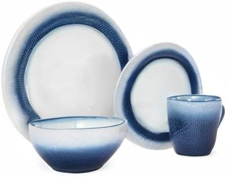 Pfaltzgraff® Eclipse Blue Stoneware 16-Piece Dinnerware Set