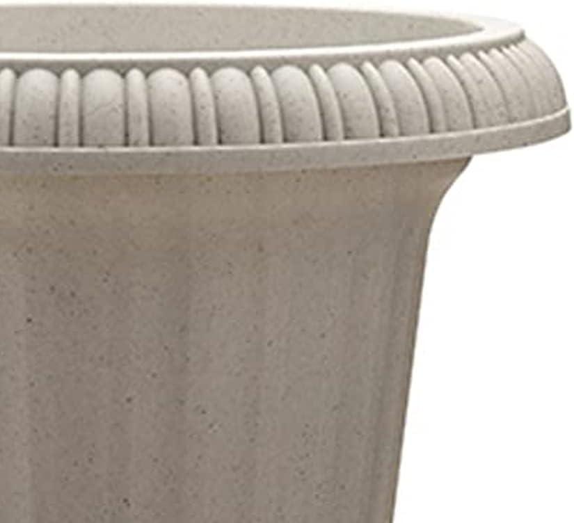 Southern Patio Dynamic Design Outdoor  Resin Grecian Urn Planter Pot