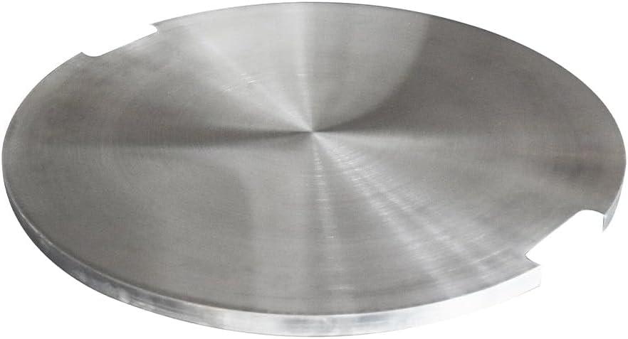 Elementi Lunar Round Stainless Steel Lid for Lunar Bowl Fire Table