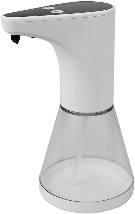 White Automatic Touchless Soap Dispenser with Adjustable Levels