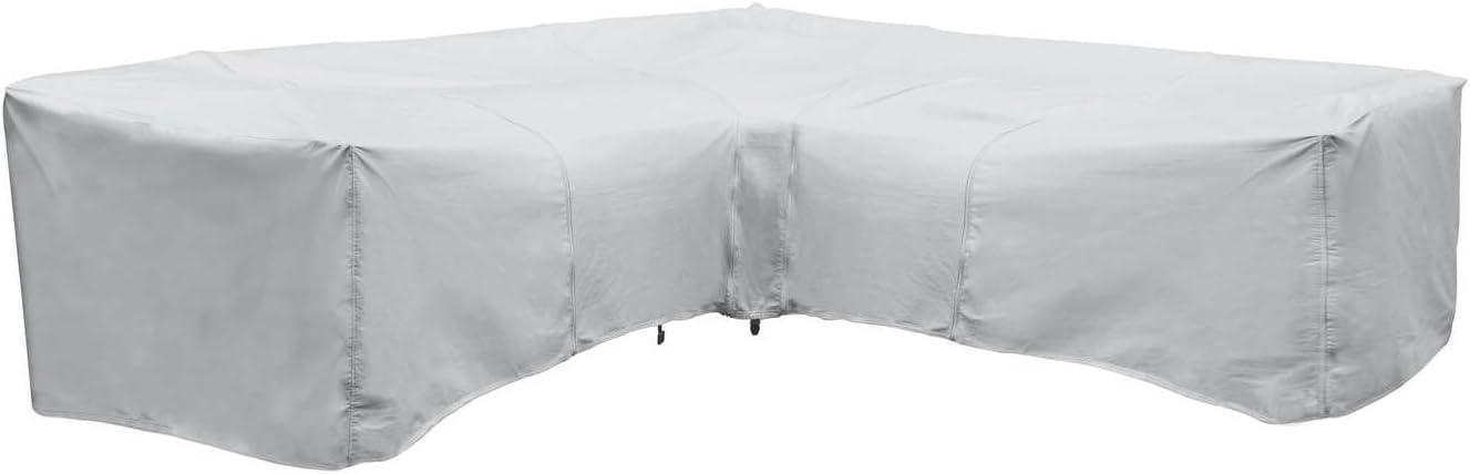 Protective Covers Inc. Modular Sectional Sofa Cover, Corner Piece With 90 Degree Back, 40" W x 40"D x 32"H, Gray - 1252