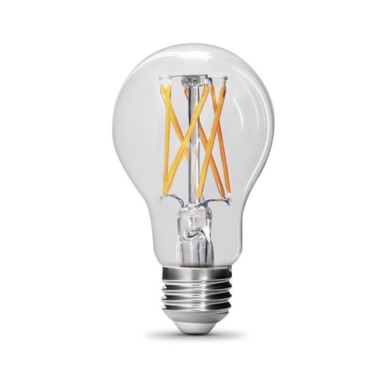Feit Electric A19 E26 (Medium) Filament LED Bulb Daylight 100 Watt Equivalence 2 pk