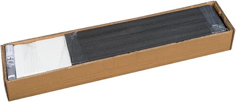 Zippity Outdoor Products 26in H x 24in W (3 Panels) No Dig Zippity Maui Fence Kit, Charcoal Color WoodTek Vinyl Fence Panel, Temporary Outdoor Border for Garden, Easy Install DIY Fence for Backyard, Patio, & Deck, ZP19066