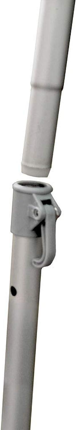 Impact Canopy 8' Beach Umbrella, UV Protected, Vented, Tilt Pole, Sand Anchor, Carry Bag, Blue/Green