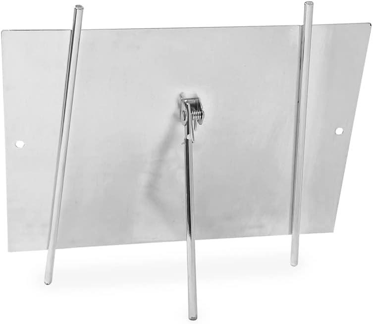 Silver Acrylic Magnetic Easel Frame with Metal Stand