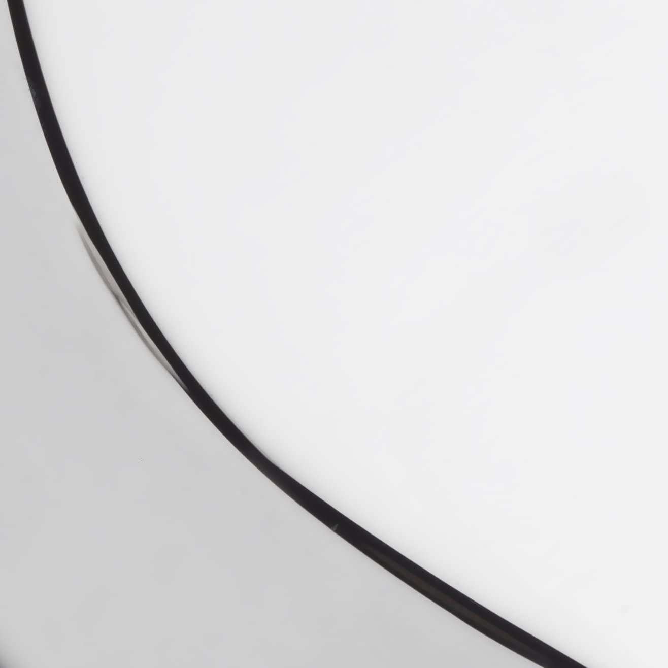 Contemporary Passage Door Knob with Contemporary Square Rose