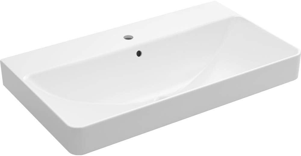 Vox® Rectangle Vessel Bathroom Sink with Single Faucet Hole