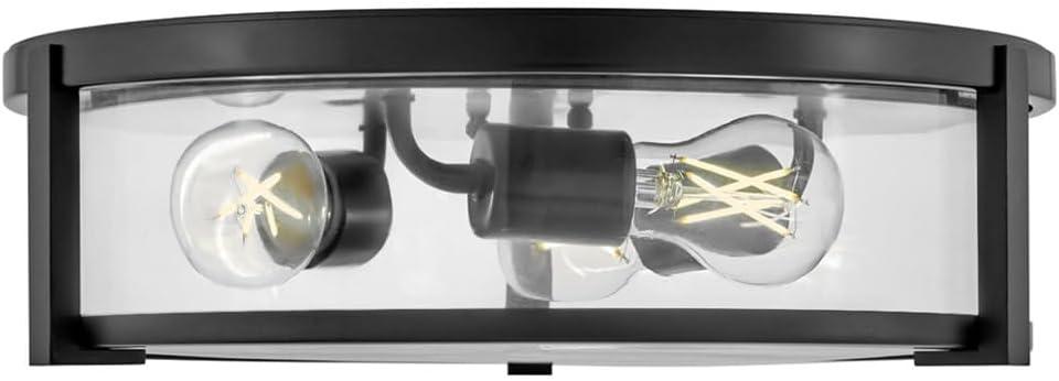 Lowell Three-Light Flush Mount Ceiling Light
