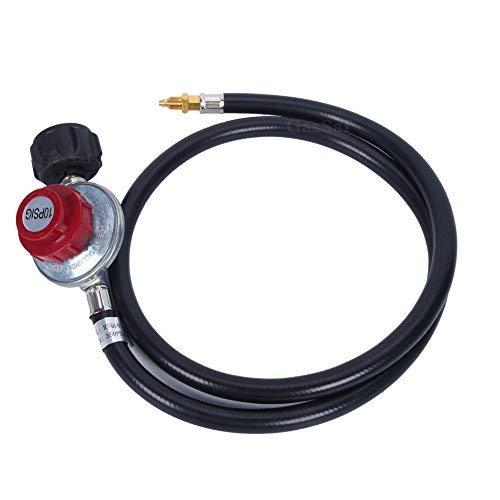 Adjustable High Pressure Propane Regulator with 4ft Hose