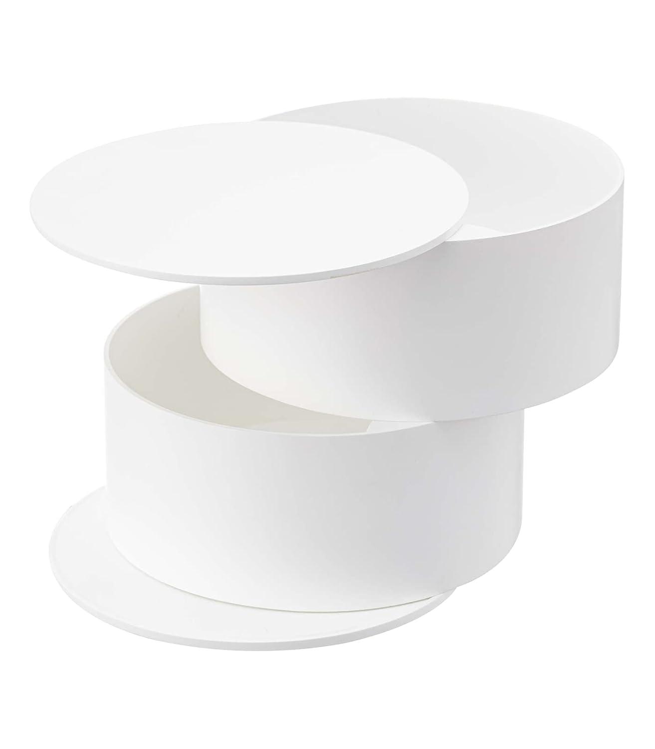 Yamazaki Home Tower Stacked Plastic Jewelry Organizer Tray