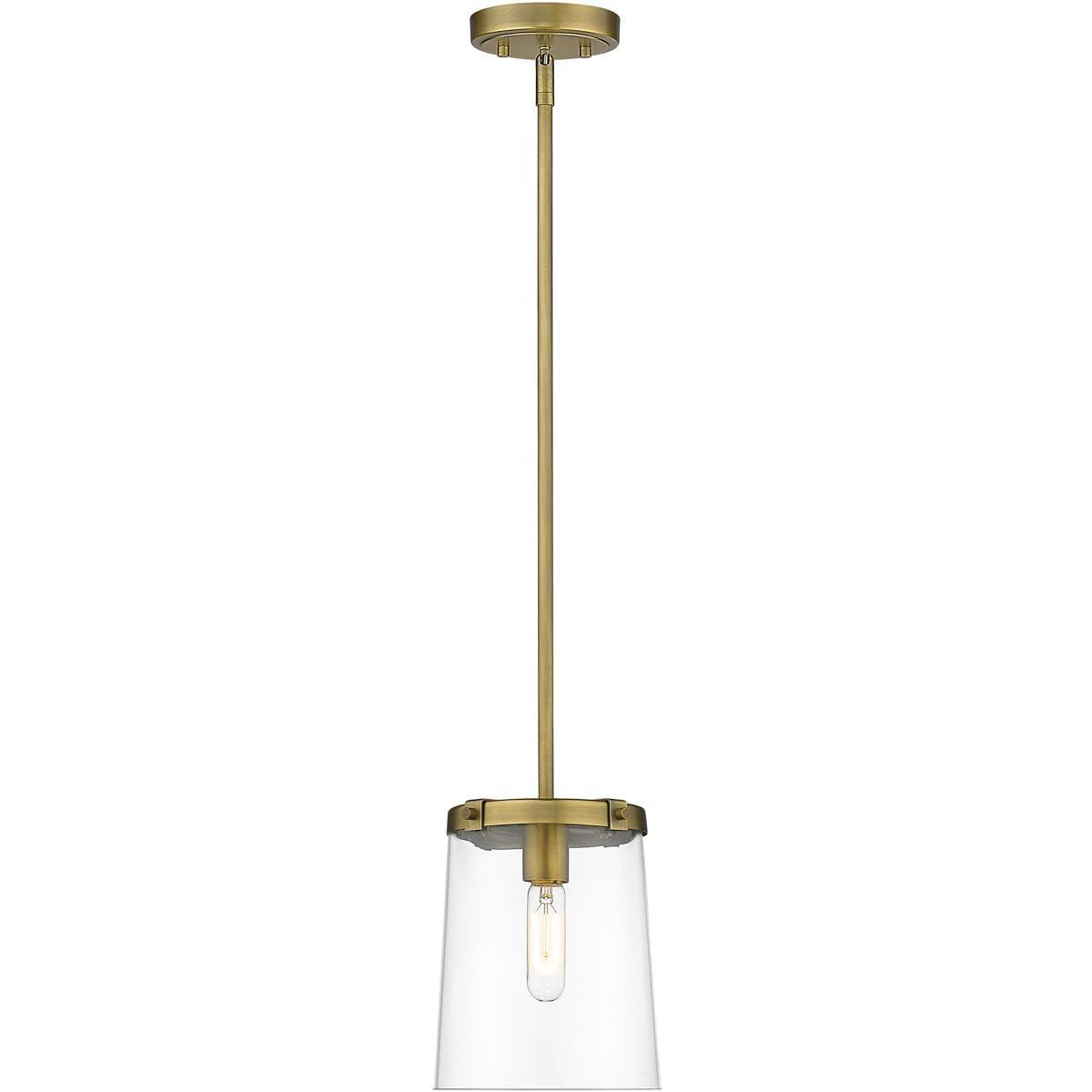 Z-Lite Callista 1 - Light Pendant in  Rubbed Brass