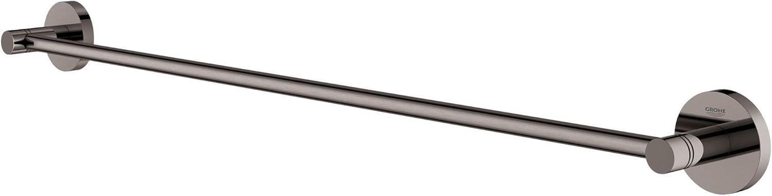 GROHE Essentials Towel Bar with Secure Mounting Assembly, Starlight Chrome