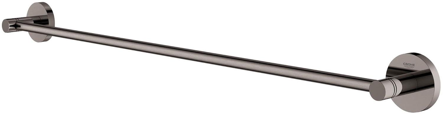 GROHE Essentials Towel Bar with Secure Mounting Assembly, Starlight Chrome