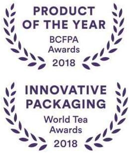 JusTea PURPLE CHOCOLATE | Loose Leaf Purple Tea with Hand Carved Tea Spoon | 40+ Cups (3.5oz) | Very Low Caffeine | Award-Winning | Fair Trade | Non-GMO