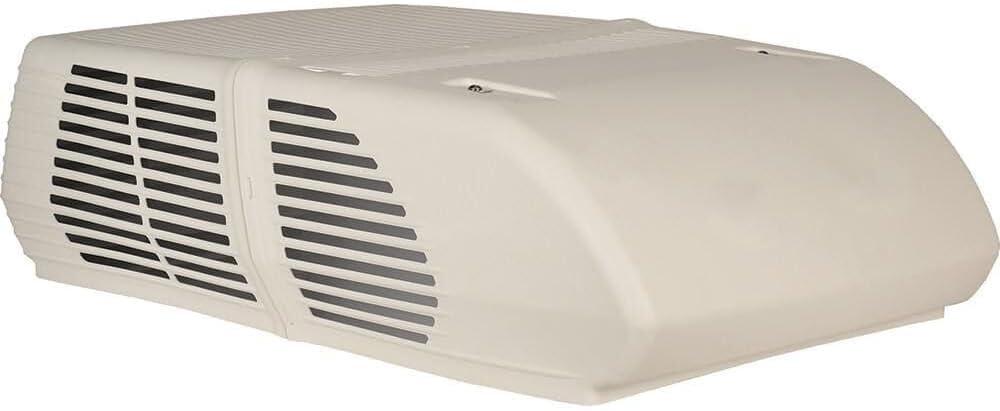 Low-Profile White Air Conditioner with Heater, 13,500 BTU