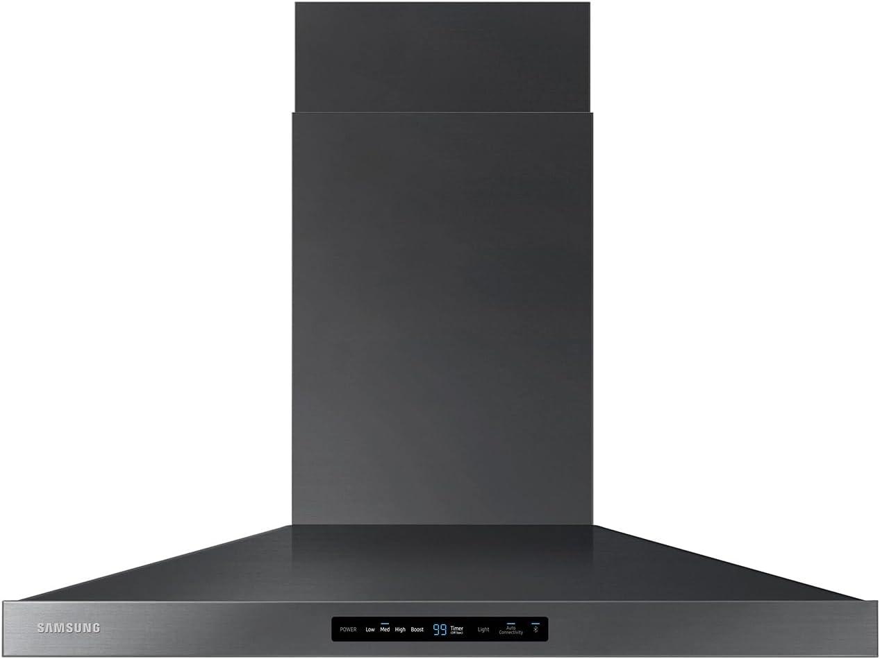 Samsung 36" Black Stainless Steel Smart Wall Mount Hood