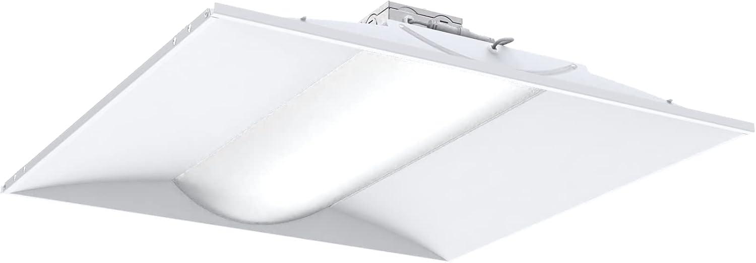 Lithonia Lighting LED Recessed Troffer,2 ft x2 ft Size,45W STAKS 2X2 ALO3 SWW7