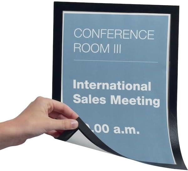 Durable Office Products Corp. Duraframe Magnetic Sign Holder (Set of 2)
