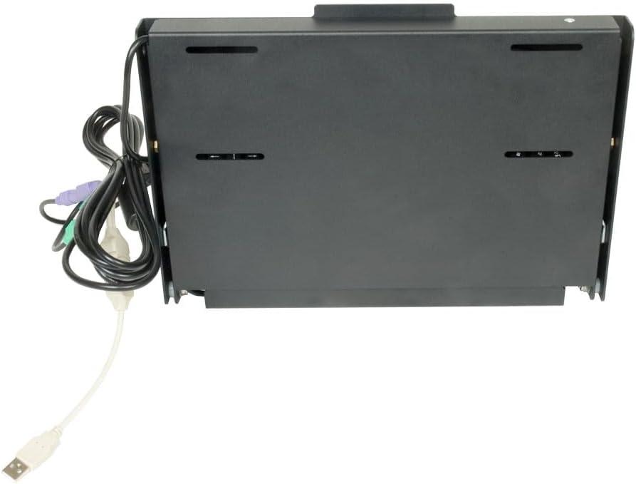 RackSolutions Folding Wall Mount for Compact Keyboard - Space-Saving Wall-Mounted Keyboard Tray for TKL or Full-Size Keyboards