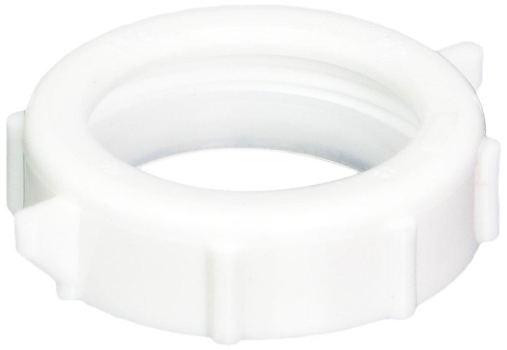 Keeney 955WK 1-1/2-Inch Slip Joint Nut and Washer, White
