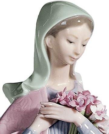 Vicente Martínez Porcelain Virgin Mary Figurine