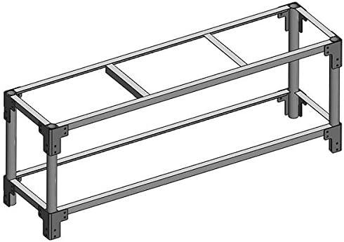 Eastwood Shop Table Kit Unpainted Bare Steel