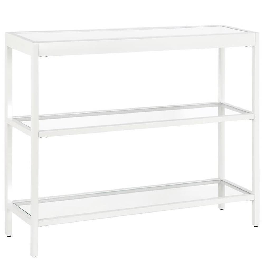 36" White Console Table - Henn&Hart