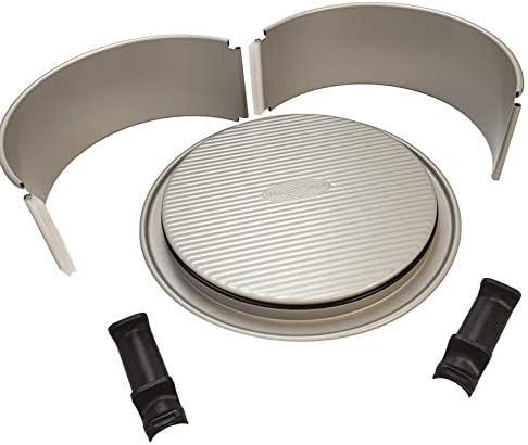 9-Inch Silver Non-Stick Steel Springform Pan