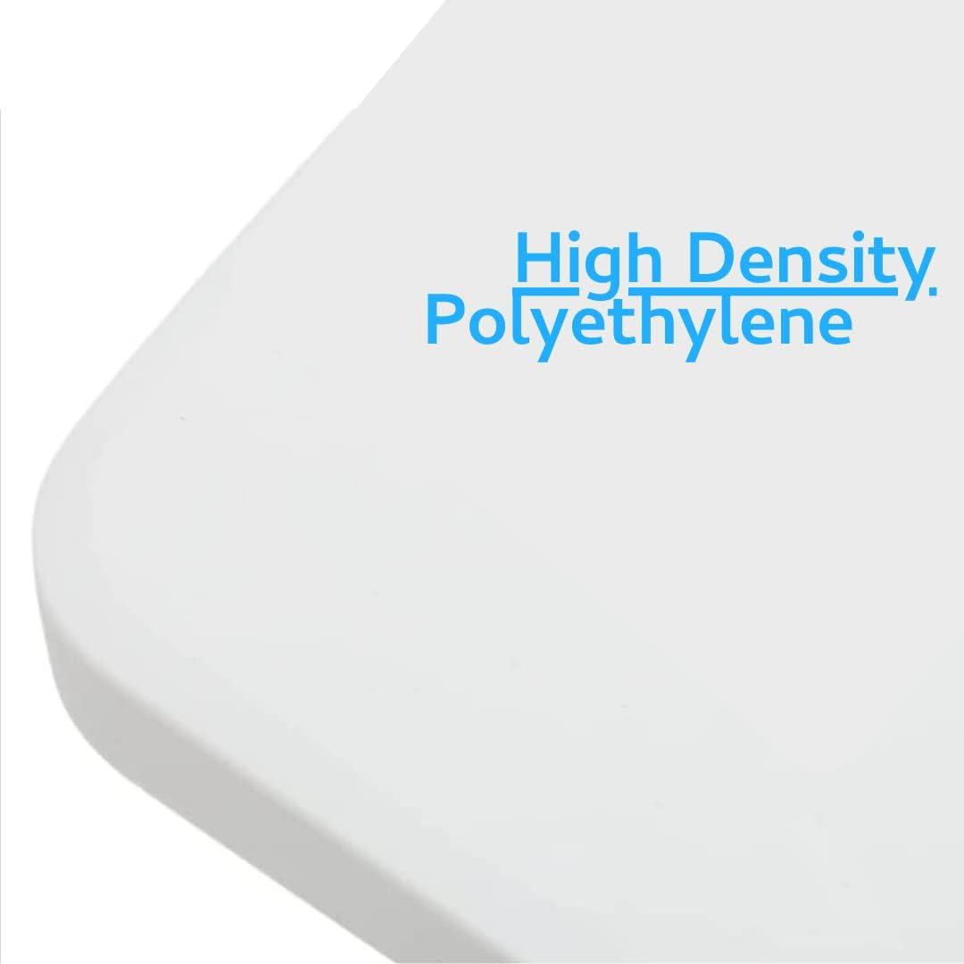 New Home Era Folding TV Trays, White