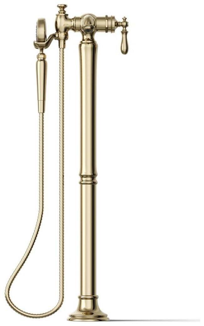 Kohler Artifacts® Single Handle Floor Mounted Clawfoot Tub Faucet K-T72790-9M-BV