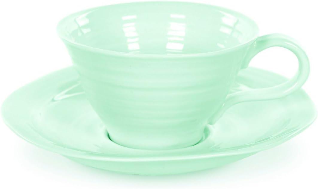 Portmeirion Sophie Conran-Celadon Teacup/Saucer 8 Oz Celad