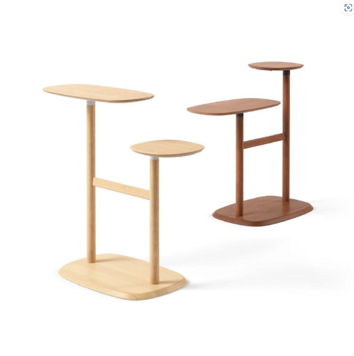Swivo Solid Wood End Table