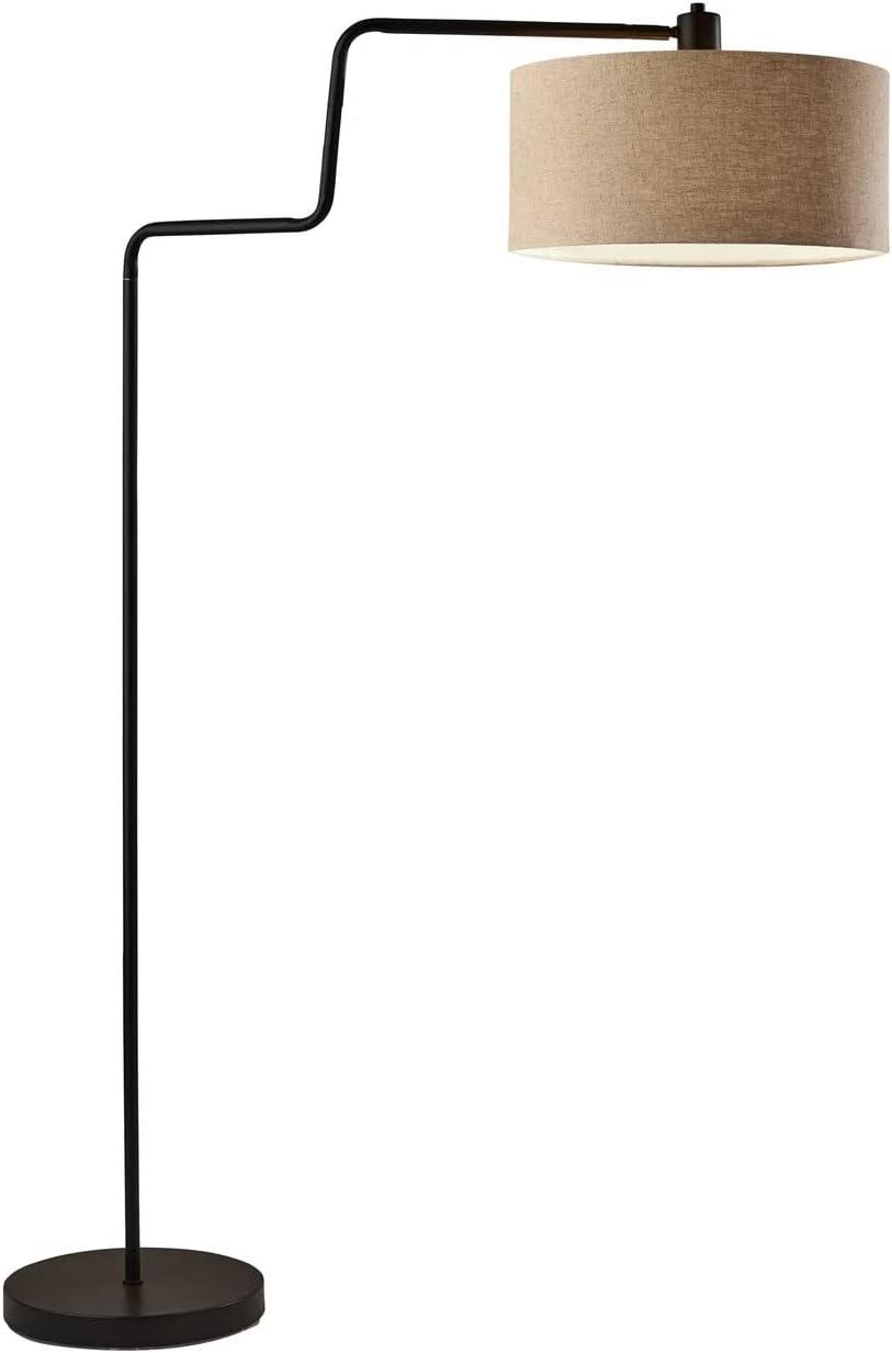 Wenham 57'' Swing Arm Floor Lamp